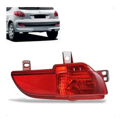 Lanterna Traseira Peugeot 207 Anti Neblina 2008 A 2013 Fitam