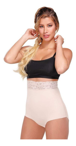 Faja Completa Strapless Con Silicona Y Encaje /powernet