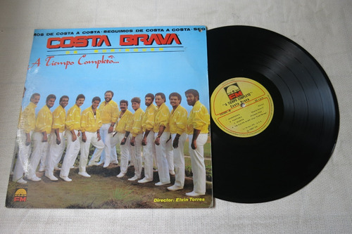 Vinyl Vinilo Lp Acetato A Tiempo Completo Costa Brava Salsa