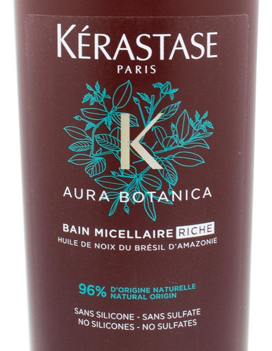 Kérastase Aura Botanica Bain Micellaire Riche Shampoo 1000ml