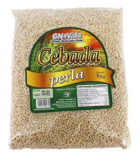 Cebada Perla 1 Kg Gn + Vida