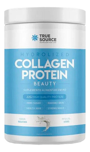 Proteina Collagen Protein Neutro 450g True Source Neutro