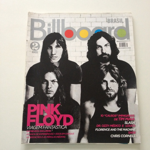Revista Billboard Brasil  Pink Floyda Viagem Fantástica H426