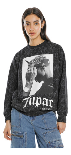 Sudadera Tupac C&a De Mujer