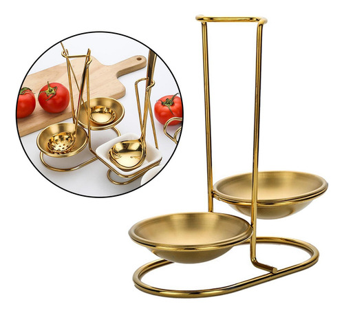Compatible Soporte Para Cuchara, Soporte Vertical Oro