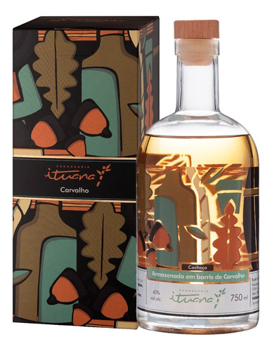 Cachaça Ituana Carvalho 750ml Tamanho Unica-u