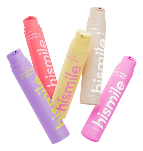 Pasta De Dientes Hismile Con Sabor A Plátano Con Flúor 100ml