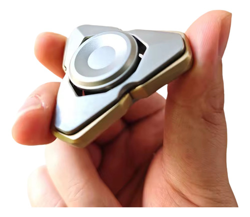 Fidget Spinner Triple Hoja Metalico Juguete Sensorial Cube