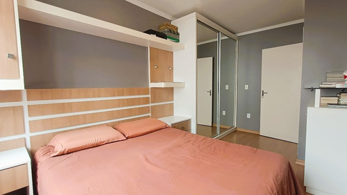 Apartamento Para Venda, Bairro Jardim Botânico Com, 2 Dormitórios, 1 Banheiro, 1 Vaga De Garagem, Semimobiliado.
