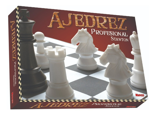 Juego De Mesa Ajedrez Profesional Stawton Nupro