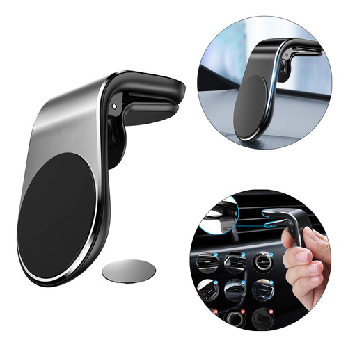 Suporte Magnético Automotivo Celular Veicular Com Imã 360°