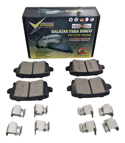 Balatas Traseras Para Dodge Journey 1.5l Turbo 2022 Xcd2104h