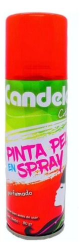 Pinta Pelo Candela 80gr Colores Varios Color Rojo