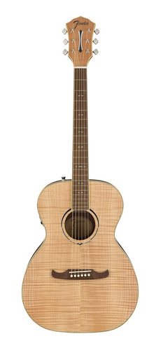 Fender Fa-235e Guitarra Acústica De Concierto, Natural