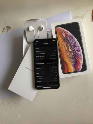 iPhone XS Gold 64gb Con Garantía Hasta Febrero 2021