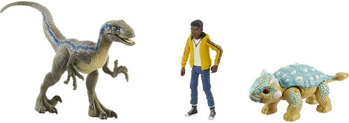 Jurassic World Darius Storypack Darius, Blue & Ankylosaurus