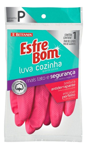 Luvas Para Lavar Loucas Limpeza Cozinha P Esfrebom Bettanin