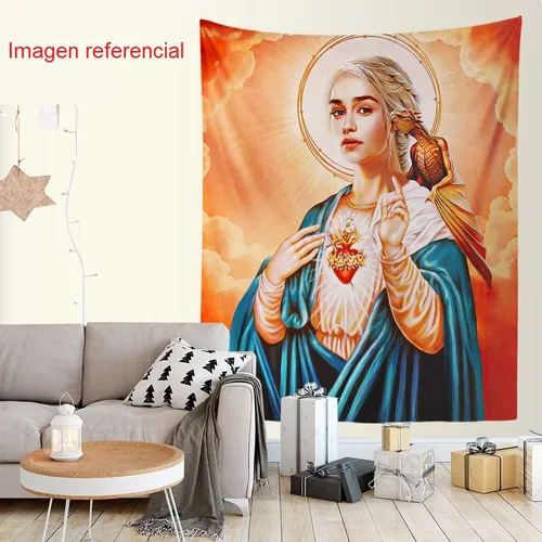 Tapiz Decorativo Khaleesi Daenerys Targaryen Madre Dragones