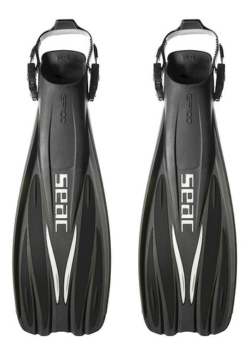 Seac Set Pro Completo De Aletas Visor Y Snorkel Para Buceo