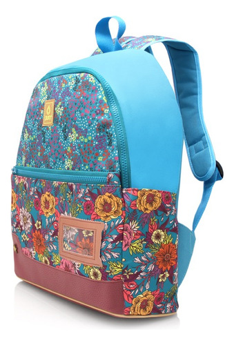 Mochila Puro Art. Chilim - Calzados Sakura Turquesa