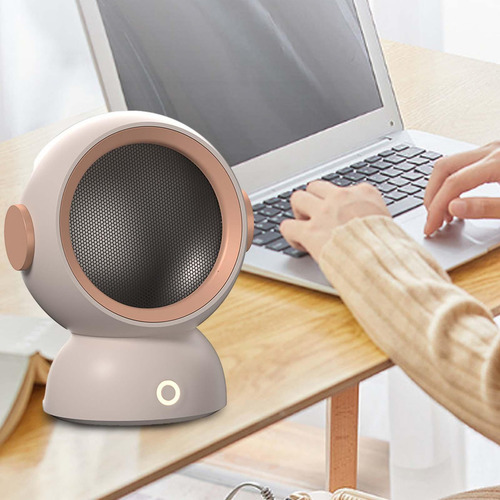 Aquecedor De Espaço Elétrico De Mesa Aquecedor Rosa
