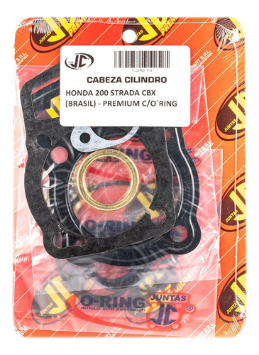 Junta Tapa Cilindro Honda Cbx 200 Strada Br Premium Oring Jc