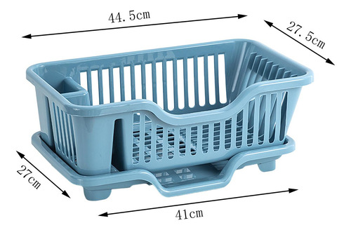Utensilios De Cocina Escurridor Rack Utensilio Azul