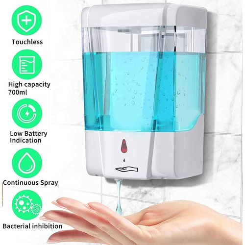 Dispensador Jabón Automático Con Sensor Inteligente + Obsequ