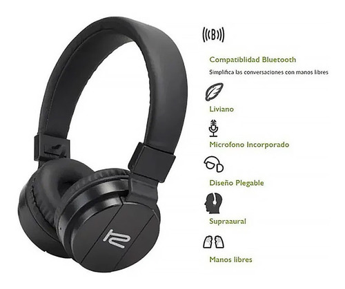 Imagen 3 de 4 de Auricular Bluetooth Klip Fury Khs-620 Con Microfono Plegable