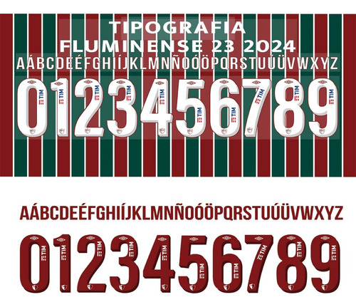 Tipografía Fluminense Football Club 23-2024