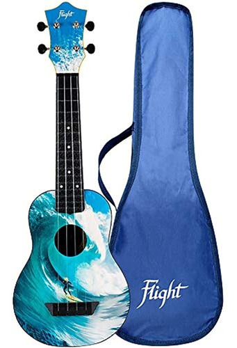 Vuelo, Ukelele De 4 Cuerdas (tusl-25 Surf)