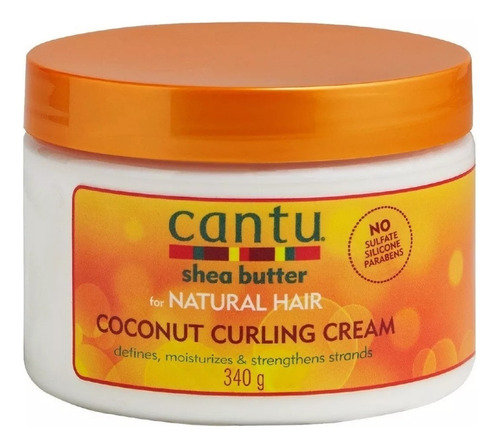 Cantu Crema Para Risos Con Aceite Coco Ca 340g