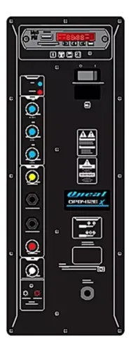 Kit Sonorização Oneal Opb412 (2), Opmv410 (1) E Omx8-usb (1
