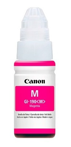 Botella De Tinta Canon Original Gi190m Magenta