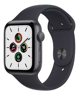 Apple Watch Se 44mm Space Gray Midnight Band