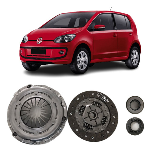 Kit Embreagem Vw Up 1.0l 3 Cil Mpi Aspirado Flex 2014 A 2017