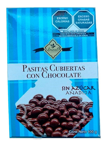 Pasitas Cubiertas Con Chocolate Dmeals 100 G