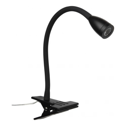 Luminaria Aplique Pared Negro Movil Brazo 34cm 3w Retráctil