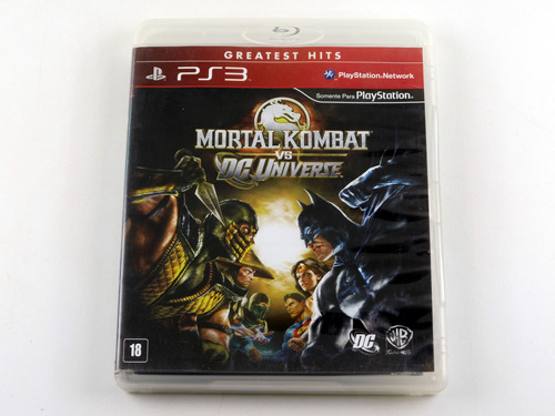 Mortal Kombat Vs Dc Universe Origin. Playstation 3 Ps3