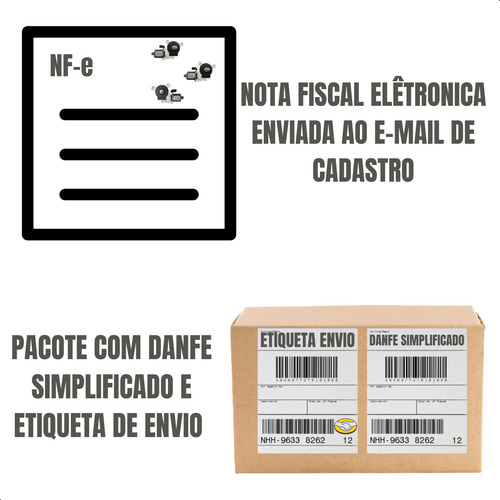 Kit 3 Motores Bosch 2 Esquerdo 1 Direito Vw Gol 2008 A 2023
