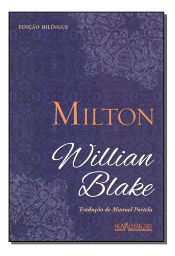 Libro Milton Edicao Bilingue De Blake William Nova Alexandr