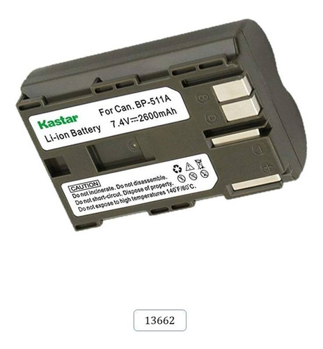 Bateria Mod. 13662 Para Can0n Eos Cg-580