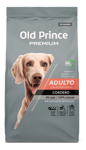 Alimento Old Prince Premium Adulto Cordero 15kg Con Regalo