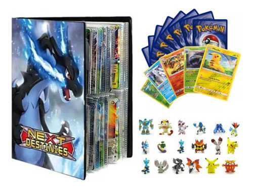 Album Pokémon Charizard X Para 240 Cards + 25 Cartas