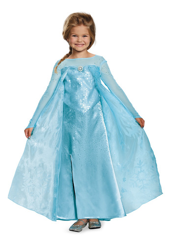 Disfraz Talla Medium (7-8) Para Niñas Vestido De Princesa