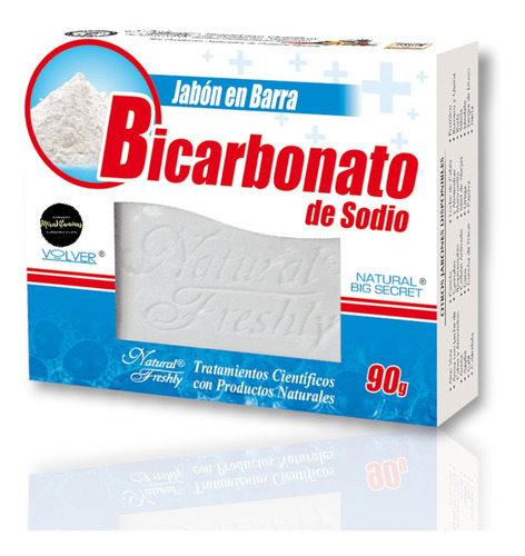 Jabón De Bicarbonato Natural Freshly - g a $133