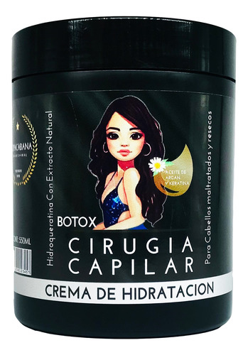 1 Crema Cirugia Capilar 500ml, Crema De Hidratacion 