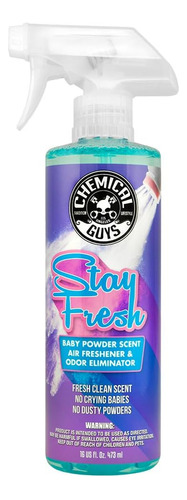 Chemical Guys Airstay Fresh Baby Powder Ambientador Premium 