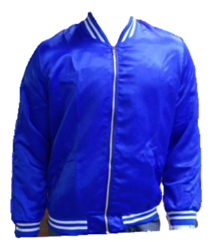 Bomber Jacket, Chamarra, Azul, Para Hombre, Estampado Dragon