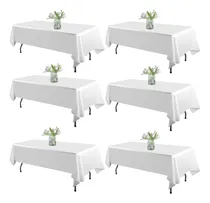 Comprar Manteles Rectangulares De Poliéster Para Mesa De 6 Pies